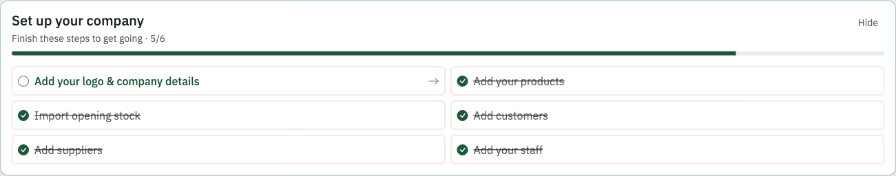 Pultrack onboarding and data import