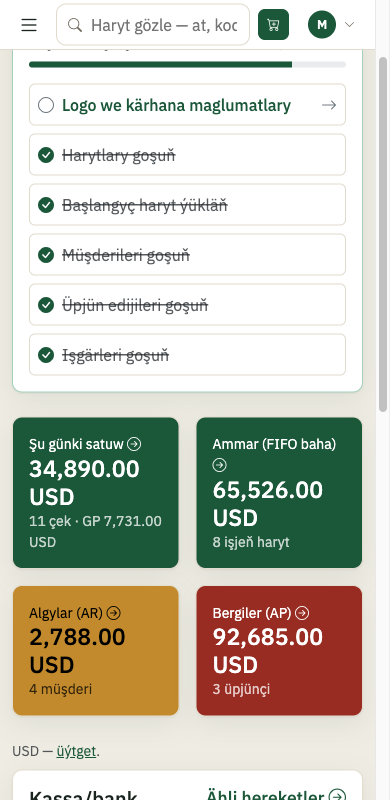 Pultrack bulut aýnasynyň telefon görnüşi